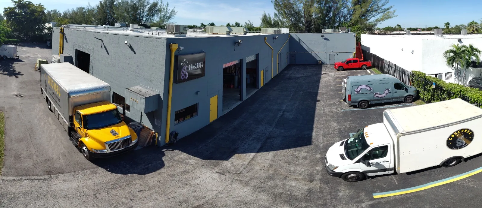 Rooms and facilities inside Cascabel Studios